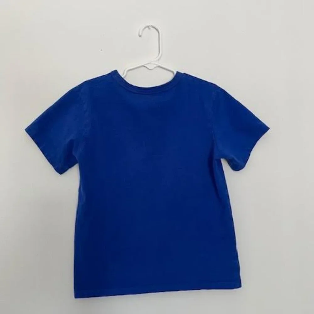 Boy's Children's Place Blue Take Control Gamer Graphic Tee Size 5/6 Blue cotton